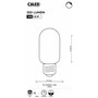 CALEX Ampoule à filament LED 4 W équivalent 40 W E27 45 x 110 mm Transparent