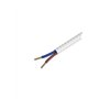 Calex 60 W 250 V Cordon enroulé en textile Blanc 1,5 m