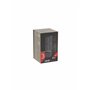 Calex 60 W 250 V E27 Support de lampe en aluminium à 3 anneaux Noir mat 48 mm