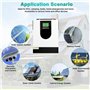 Fablestoryem Onduleur Hybride Solaire 3000W DC24V vers AC230V, onduleur à Onde sinusoïdale Pure Hors réseau avec Chargeur Solair