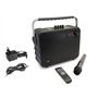 Caliber Karaoké complet - Haut parleur avec microphone - Bluetooth - USB - SD - Autonomie 8h - 40W - Avec courroie de transport 
