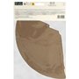 Folat 25054 Decoration Party Anniversaire Noir Or Argent Chapeaus de fête-Happy Birthday-Shining Glam-6 pièces