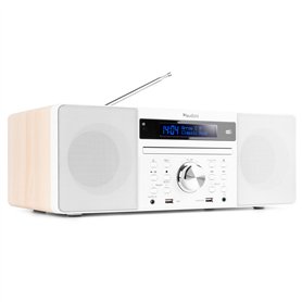 Audizio Prato Radio Dab+ et Lecteur CD avec Technologie sans Fil Bluetooth