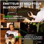 Audizio RP112AL Platine Vinyle Bluetooth in & Out - Chêne, Haut-parleurs stéréo intégrés, Lecture disques 33, 45 et 78 Tours, Un