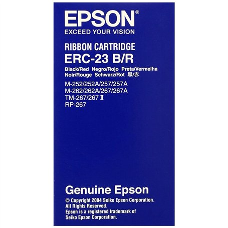 Epson ERC 23BR Ruban d'impression 1 x noir