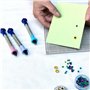 Vaessen Creative 20402 Poseur d'œillets Métal/Plastique Multicolore 13 x 2 x 2 cm