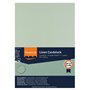 Florence Papier Cartonné en Lin Bleu 250 g – Papier Scrapbooking A4 – Aqua – Papier Cartonné Couleur – Invitations Élégantes, Bo