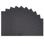 Florence Papier Cartonné en Lin Noir 250 g – Papier Scrapbooking A4 – Papier Cartonné Couleur – Invitations Élégantes, Boîtes-Ca