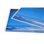 DESQ® Pochettes de plastification - A6, 80 microns, Brillant, Coins arrondis, Pochettes à plastifier, 100 pièces, 111 x 154 mm, 