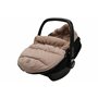 Jollein Chancelière Puffed - Biscuit - Pour porte-bébé