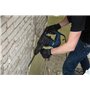 FERM Marteau perforateur 1500W - 4 fonctions - Vitesse variable - Incl. 3 forets et 2 burins