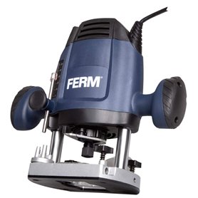 FERM Défonceuse 1200W - 3 fraises de 8 mm