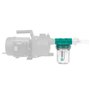 VONROC Préfiltre Universel 12 cm - pour Pompes à Eau - 4000L/h Maximum - Arrosage du Jardin - Support Mural & Clés de Démontage 