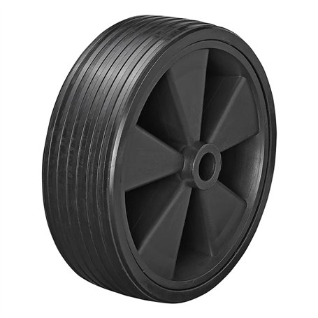 ProPlus 341549 Roue de Secours Jante en Plastique avec Pneu en Caoutchouc Plein 220 x 70 mm