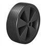 ProPlus 341549 Roue de Secours Jante en Plastique avec Pneu en Caoutchouc Plein 220 x 70 mm