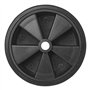 ProPlus 341549 Roue de Secours Jante en Plastique avec Pneu en Caoutchouc Plein 220 x 70 mm