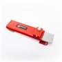 DoubleLock - Antivol pour conteneur - HEAVY RED SCM - Antivol de sécurité pour le matériel de transport - Fermeture robuste - Ve