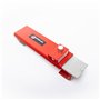 DoubleLock - Antivol pour conteneur - HEAVY RED SCM - Antivol de sécurité pour le matériel de transport - Fermeture robuste - Ve