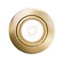 Qazqa cisco - Spot encastrable - 1 lumière - Ø 90 mm - Doré/Laiton - Design, Moderne - éclairage intérieur - Salon I Chambre I C