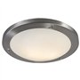 Qazqa yuma - Plafonnier - 2 lumière - Ø 410 mm - Acier - Design