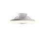 Qazqa clima - LED Dimmable Ventilateur de plafond variateur inclus - 1 lumière - Ø 55.5 cm - Blanc - Design - éclairage intérieu