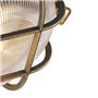 Qazqa nautica - Applique murale - 1 lumière - L 260 mm - Doré/Laiton - Rustique - éclairage extérieur - Garage/cellier