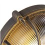 Qazqa nautica - Applique murale - 1 lumière - L 260 mm - Doré/Laiton - Rustique - éclairage extérieur - Garage/cellier