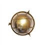 Qazqa nautica - Applique murale - 1 lumière - L 260 mm - Doré/Laiton - Rustique - éclairage extérieur - Garage/cellier