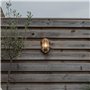 Qazqa nautica - Applique murale - 1 lumière - L 250 mm - Doré/Laiton - Rustique - éclairage extérieur - Garage/cellier