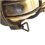 Qazqa nautica - Applique murale - 1 lumière - L 250 mm - Doré/Laiton - Rustique - éclairage extérieur - Garage/cellier