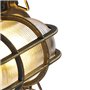Qazqa nautica - Applique murale - 1 lumière - L 250 mm - Doré/Laiton - Rustique - éclairage extérieur - Garage/cellier