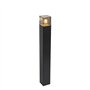 Qazqa denmark - Lampe sur pied extérieur - 1 lumière - L 8.3 cm - Noir - Moderne - éclairage extérieur