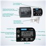 200ml Réglable Multifonctionnel Mangeoire Automatique avec Ecran LCD p