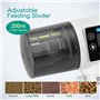 Nobleza - Aquarium Distributeur Automatique pour Poisson, 200ml Réglable Multifonctionnel Mangeoire Automatique avec Ecran LCD p