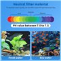 Nobleza - 12 en 1 Matériau pour Filtre d'Aquarium, Anneau en Céramique, Filtre Poreux, Filtre Biologique pour Aquariums et Bassi
