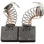 Balais de Charbon pour MAKITA GA9020 coupeuse/scie -- 7x18x16mm -- Avec arrêt automatique