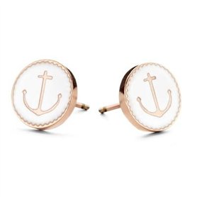 Boucles d´oreilles Femme CO88 Collection 8CE-70020 Blanc Or rose