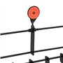 vidaXL Cible de Tir avec Réinitialisation Automatique et 8+1 Cibles Robuste Arme à Air Cour Arrière Jardin Extérieur Compétition