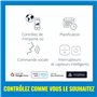 WiZ Lampe LED intelligente ultra efficace, E27, classe d'efficacité énergétique A, économe en énergie, automatisation et contrôl