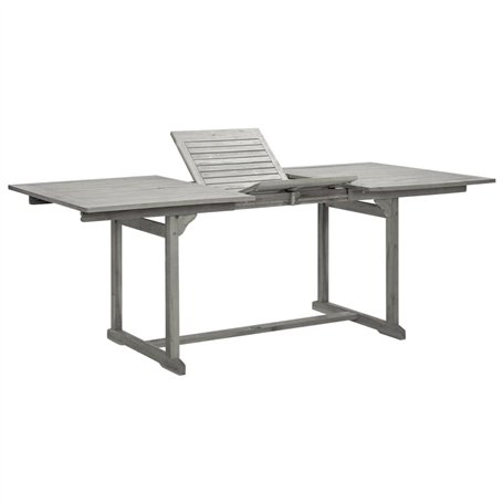 Table à dîner de jardin (150 200)x100x75cm Bois d acacia massif