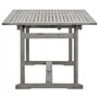 Table à dîner de jardin (150 200)x100x75cm Bois d acacia massif
