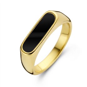 Bague Femme CO88 Collection 8CR-10035-50 Doré Noir 10