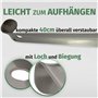SOHFA Chausse-pied de 40 cm en métal fabriqué en Allemagne : chausse-pied stable long – avec forme ergonomique | ménage le dos, 