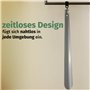 SOHFA Chausse-pied de 40 cm en métal fabriqué en Allemagne : chausse-pied stable long – avec forme ergonomique | ménage le dos, 