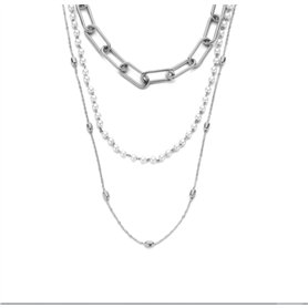 Collier Femme CO88 Collection 8CN-26265 Argenté