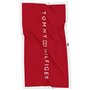 TOMMY HILFIGER Towel UU0UU00108 Serviette, Red (Medium Red), Taille Unique Mixte