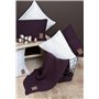 Knit Factory - Uni Coussin - Urban Green - 50x50 cm