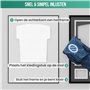 Avalo Cadre pour objets en aluminium - Cadre de boîte 3D - 60 x 80 cm - Noir - Cadre profond - Cadre photo