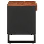 Revera Meuble TV 85 x 33 x 43,5 cm en bois massif d'acacia
