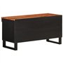 Revera Meuble TV 85 x 33 x 43,5 cm en bois massif d'acacia